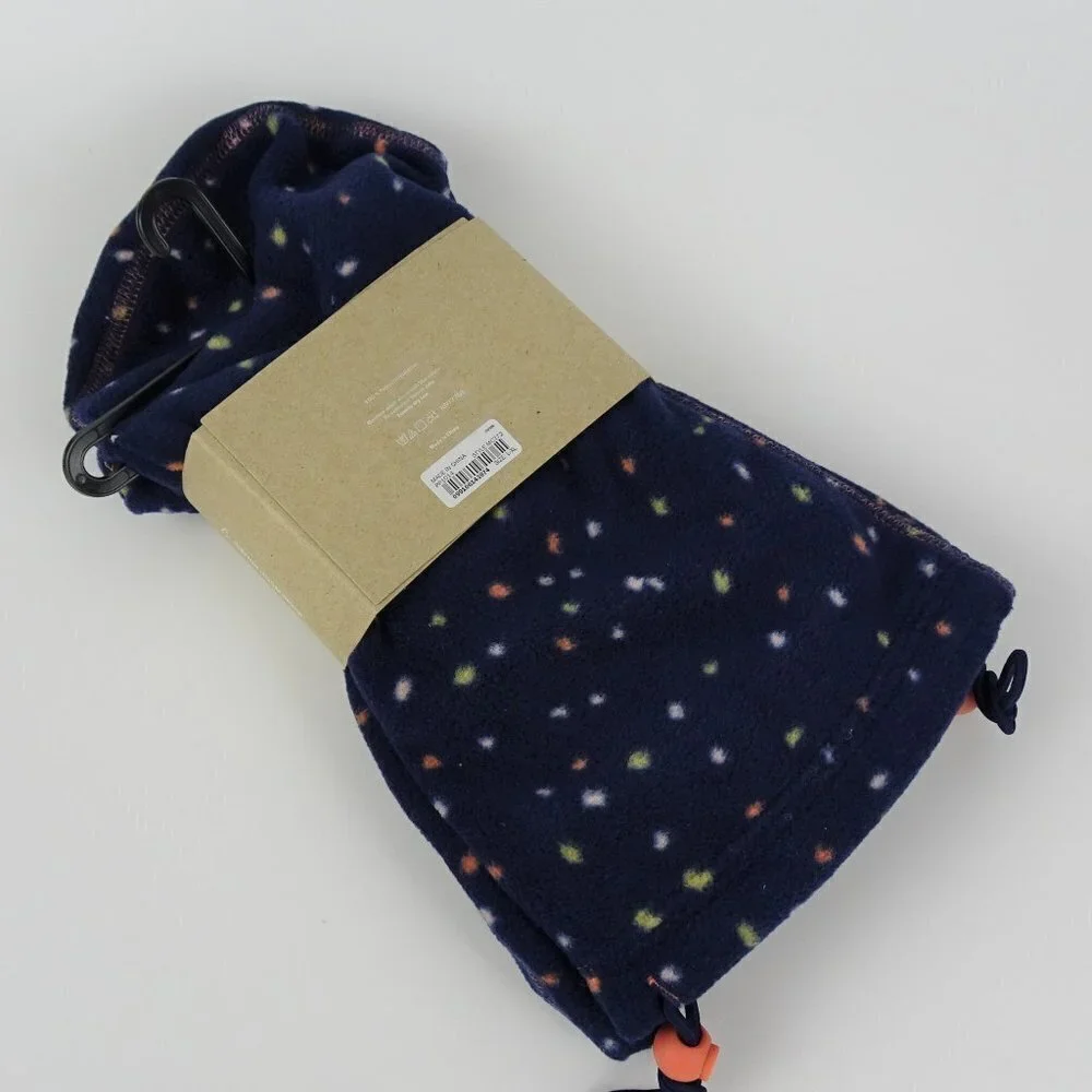 Madewell Slipper Socks Plush Fleece Indigo Blue Cozy NWT